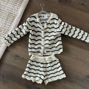 Zara knit set, size 3-4 excellent condition